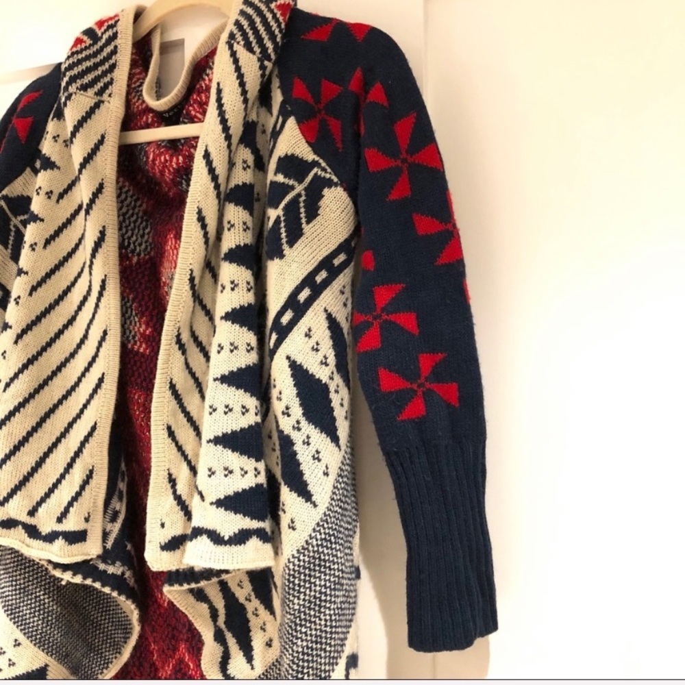 Drape Open Front Cardigan - Picture 5 of 10